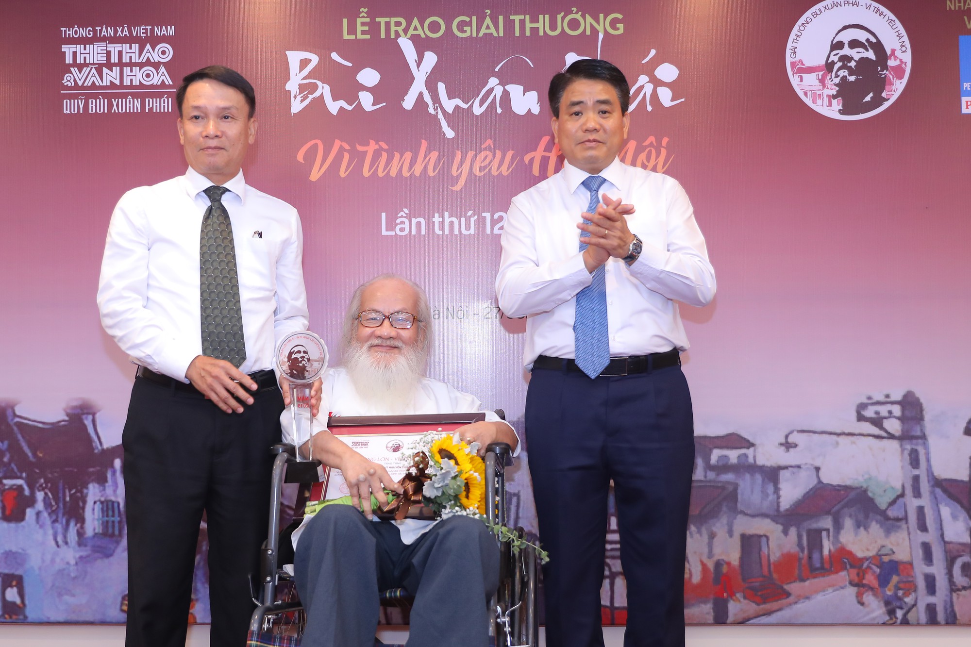 UBND TP Hà Nội nhận hai giải thưởng của Giải Bùi Xuân Phái- Vì tình yêu Hà Nội 2019