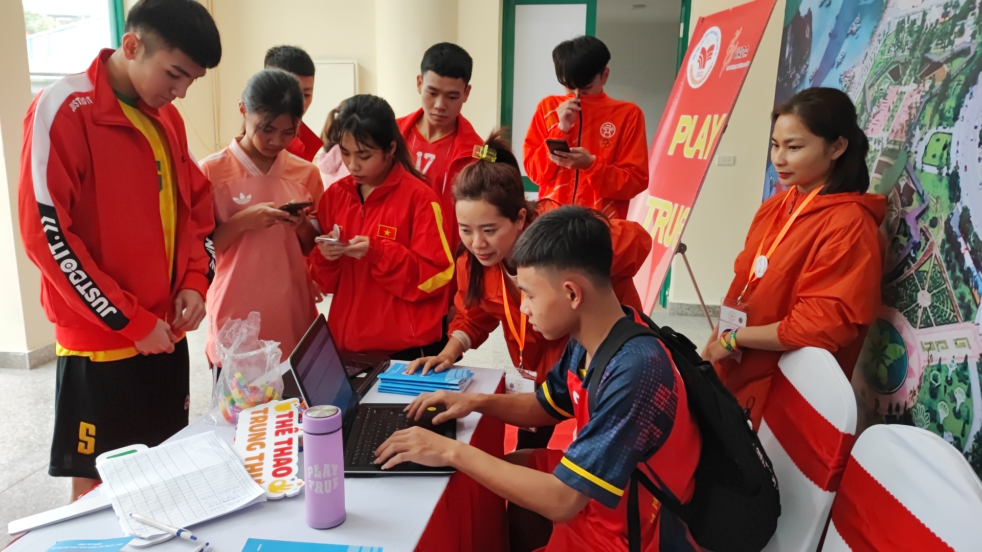 Ngành thể thao áp dụng công nghệ kĩ thuật số trong tuyên truyền phòng chống doping tại Đại hội Thể thao toàn quốc