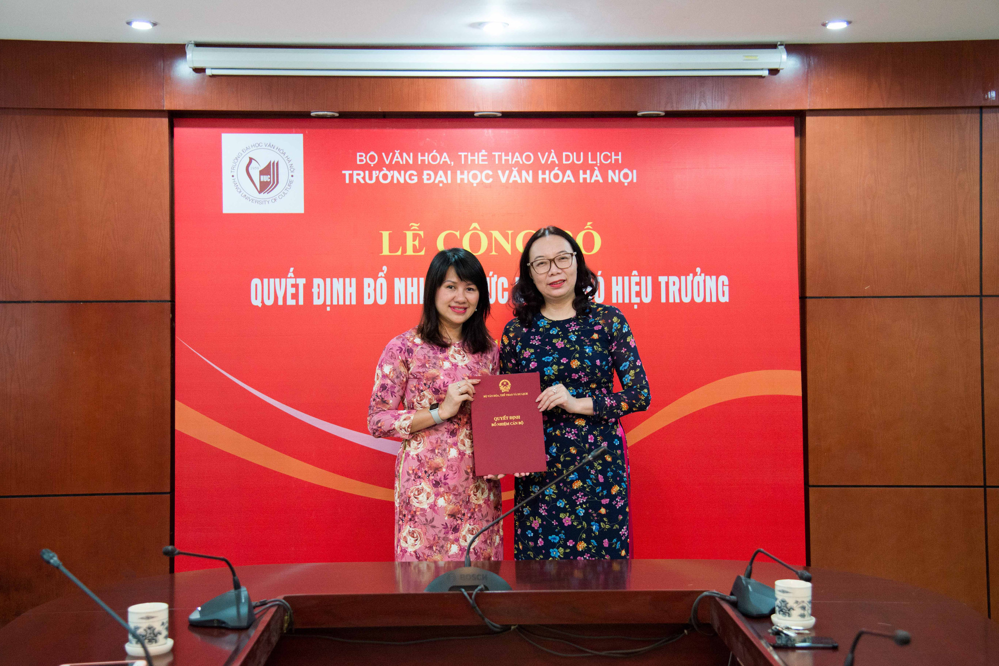 Bổ nhiệm Phó Hiệu trưởng Trường Đại học Văn hóa Hà Nội