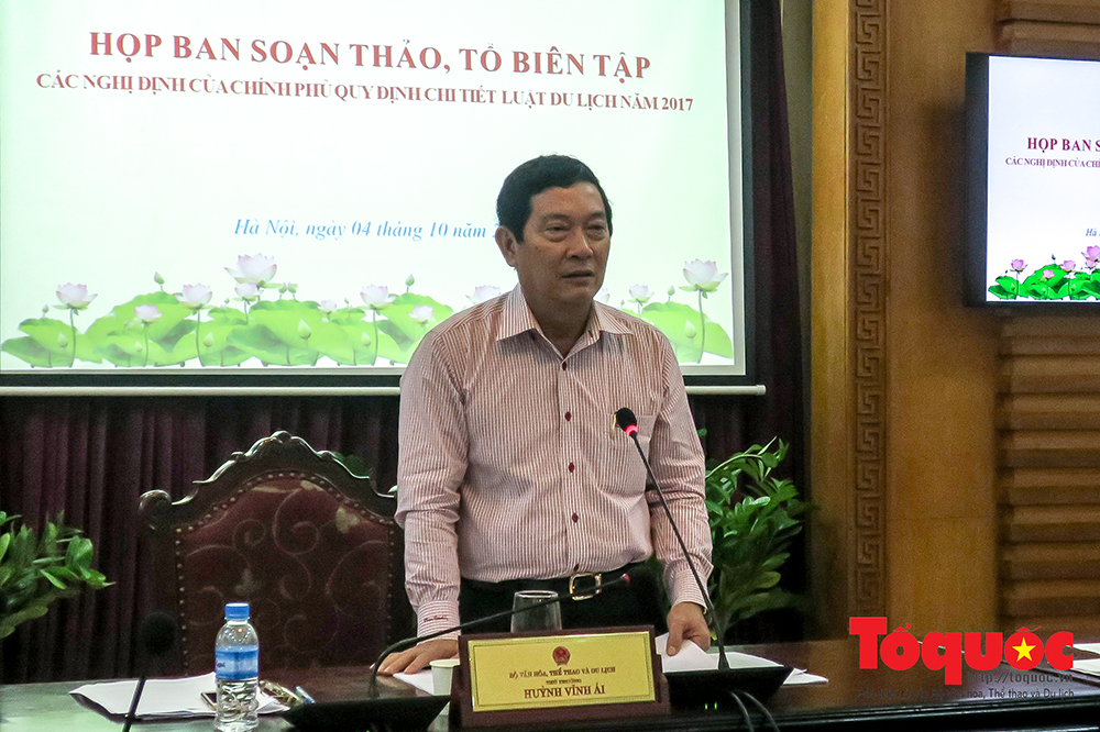 Đẩy nhanh tiến độ xây dựng hai Dự thảo Nghị định quy định chi tiết Luật Du lịch