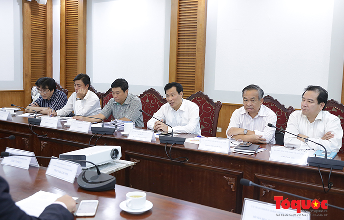 Bộ trưởng Nguyễn Ngọc Thiện làm việc với tỉnh Sóc Trăng