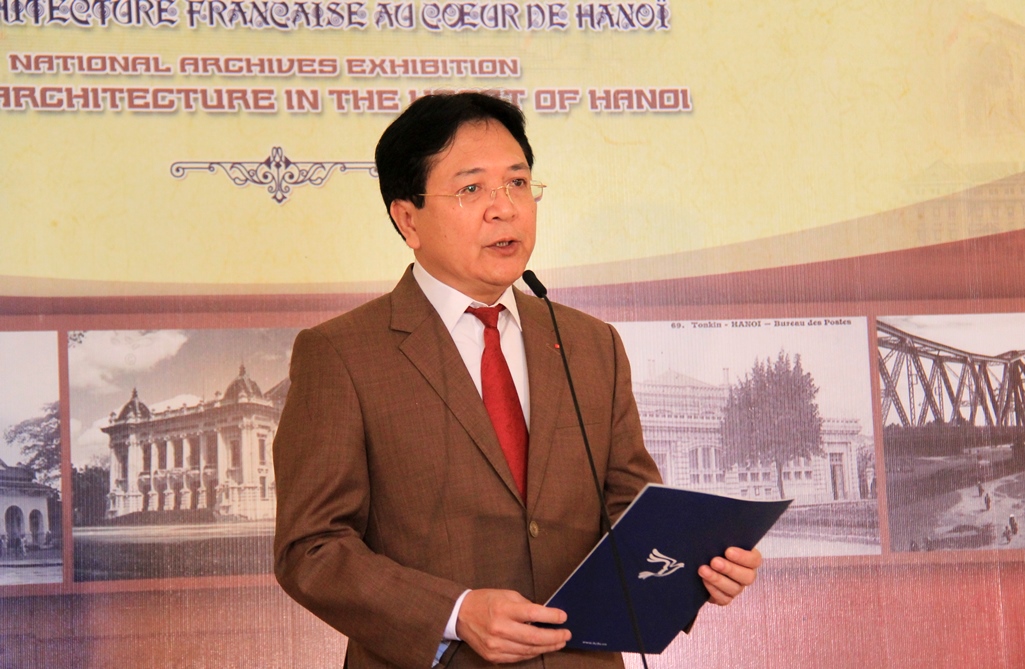 Khai mạc Triển lãm “Kiến trúc Pháp trong lòng Hà Nội”
