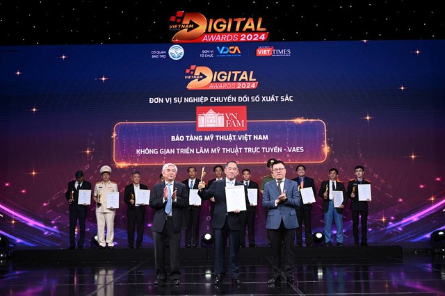 Bảo tàng Mỹ thuật Việt Nam nhận Giải thưởng Chuyển đổi số