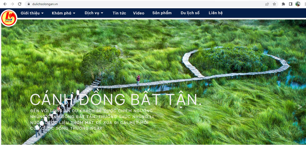 Long An: Từng bước ứng dụng công nghệ số vào du lịch