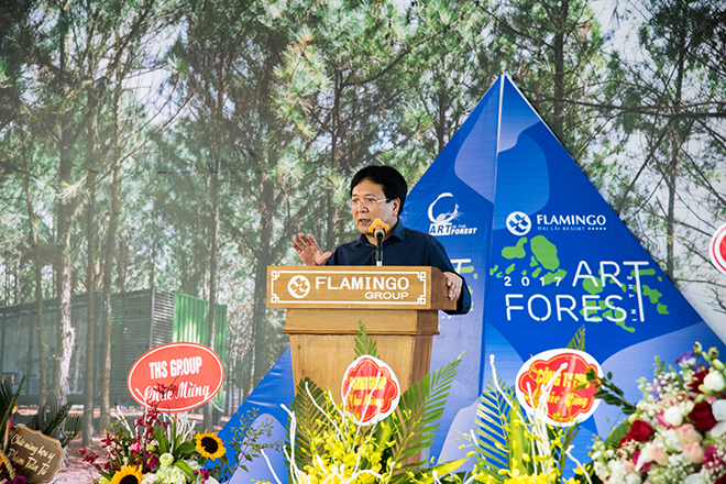 Khai mạc Không gian nghệ thuật Flamingo – Art in the forest năm 2017