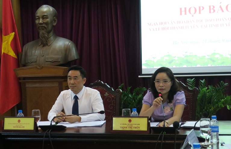 Nhiều hoạt động văn hóa đặc sắc trong  Ngày hội Văn hóa dân tộc Dao toàn quốc lần thứ nhất và Lễ hội Thành Tuyên