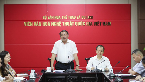 Nỗ lực nghiên cứu, tiếp tục khẳng định thương hiệu Viện Văn hóa nghệ thuật Quốc gia Việt Nam