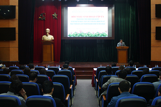 Đảng bộ Bộ VHTTDL tổ chức quán triệt Nghị quyết 08-NQ/TW của Bộ Chính trị