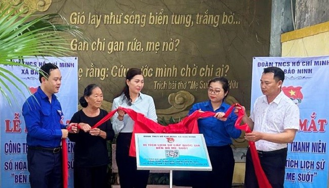 Quảng Bình số hóa thông tin Di tích lịch sử quốc gia Bến đò Mẹ Suốt