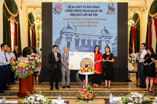Ra mắt công trình thăm quan ảo Nhà hát Lớn Hà Nội
