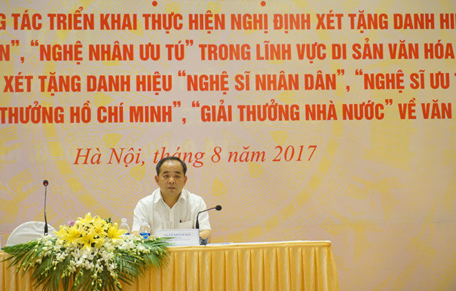 Bộ VHTTDL lấy ý kiến góp ý sửa đổi ba Nghị định quan trọng