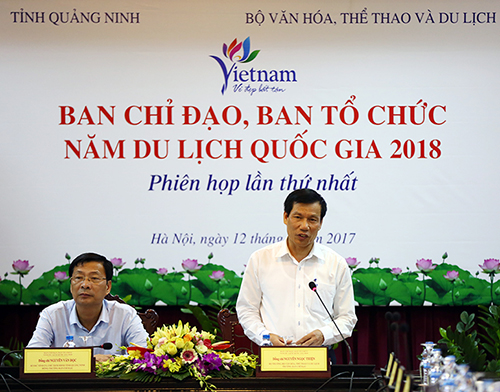 Họp Ban Chỉ đạo, Ban tổ chức Năm Du lịch quốc gia 2018