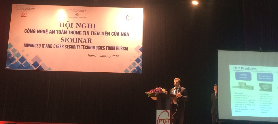 Hội nghị giới thiệu các công nghệ an ninh mạng tiên tiến của Nga