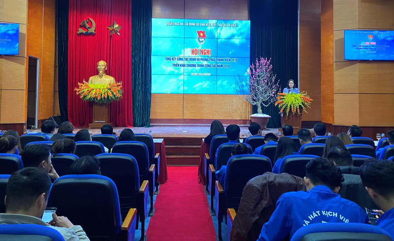 Đoàn Thanh niên Bộ VHTTDL đã có những đóng góp vào thành công chung của ngành trong năm 2019