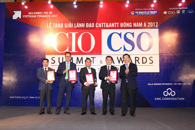 Vinh danh 26 lãnh đạo Công nghệ thông tin và An ninh thông tin tiêu biểu Đông Nam Á 2017