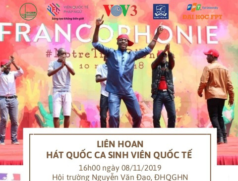Lần đầu tiên tổ chức “Liên hoan hát Quốc ca sinh viên quốc tế”