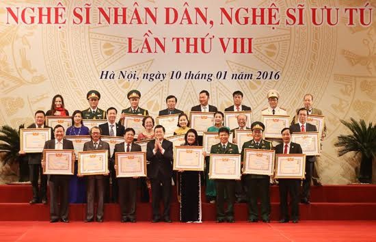 391 nghệ sĩ được Thủ tướng Chính phủ trình Chủ tịch nước phong tặng, truy tặng danh hiệu NSND, NSƯT