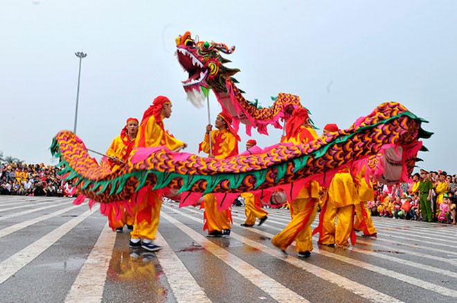 Liên hoan Múa rồng Hà Nội 2019 chào mừng kỷ niệm 65 năm Ngày Giải phóng Thủ đô