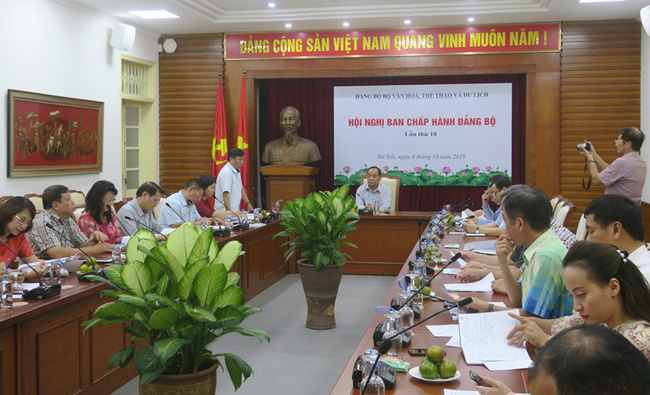 Hội nghị Ban chấp hành Đảng bộ Bộ VHTTDL lần thứ 18