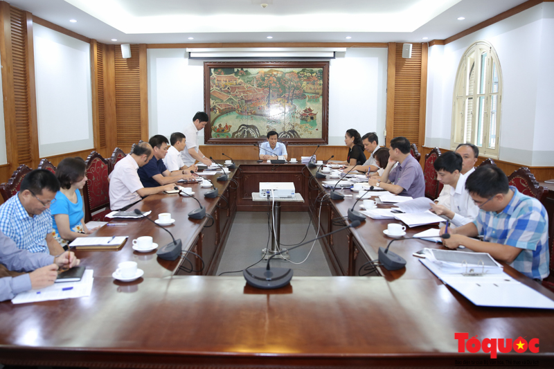 Bộ trưởng Nguyễn Ngọc Thiện làm việc với Bảo tàng Lịch sử quốc gia