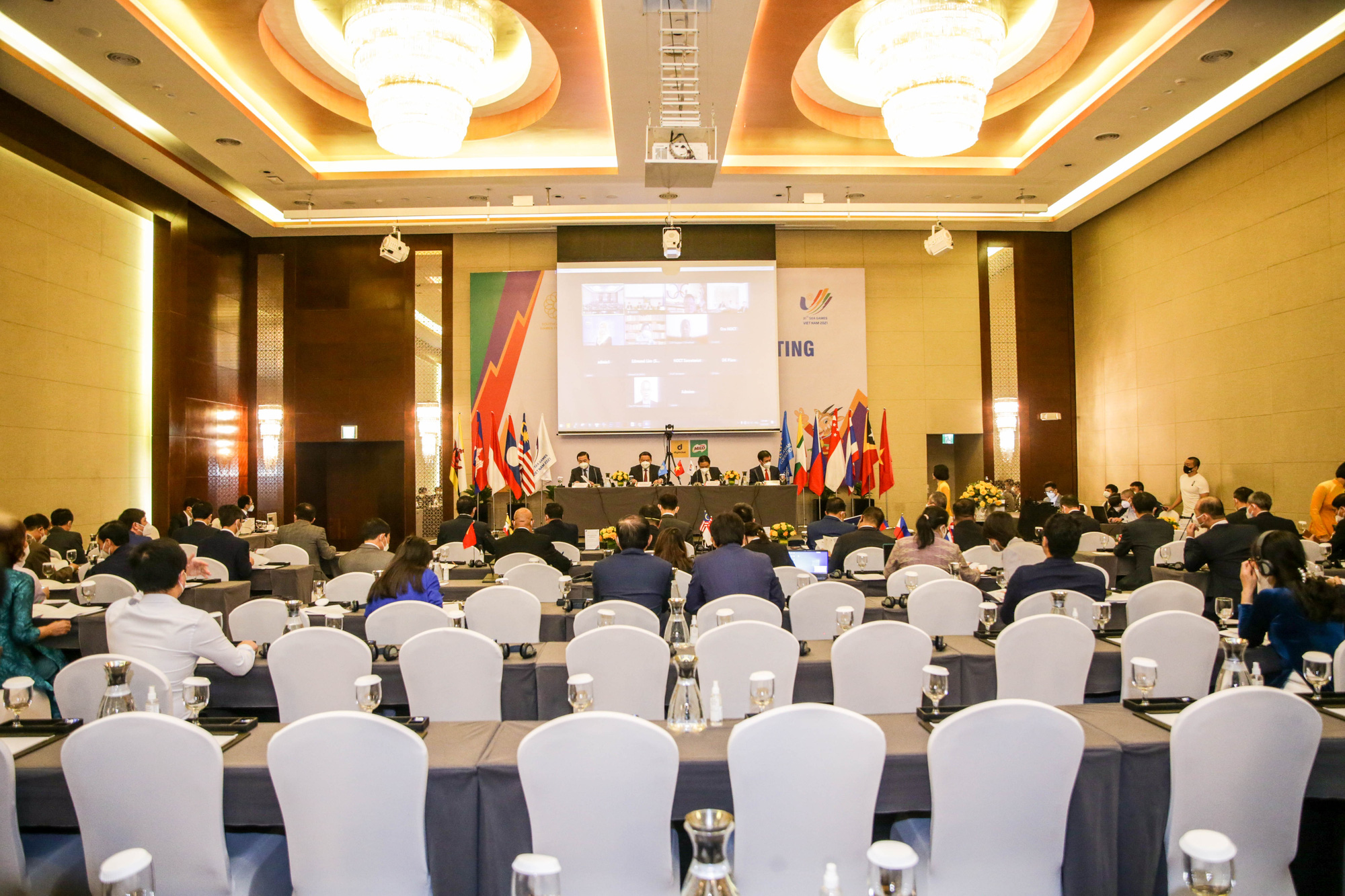 Bộ trưởng Nguyễn Văn Hùng: Việt Nam mong muốn nhận sự chung tay, sẻ chia để SEA Games 31 được tổ chức an toàn, thành công, tạo nhiều ấn tượng tốt đẹp