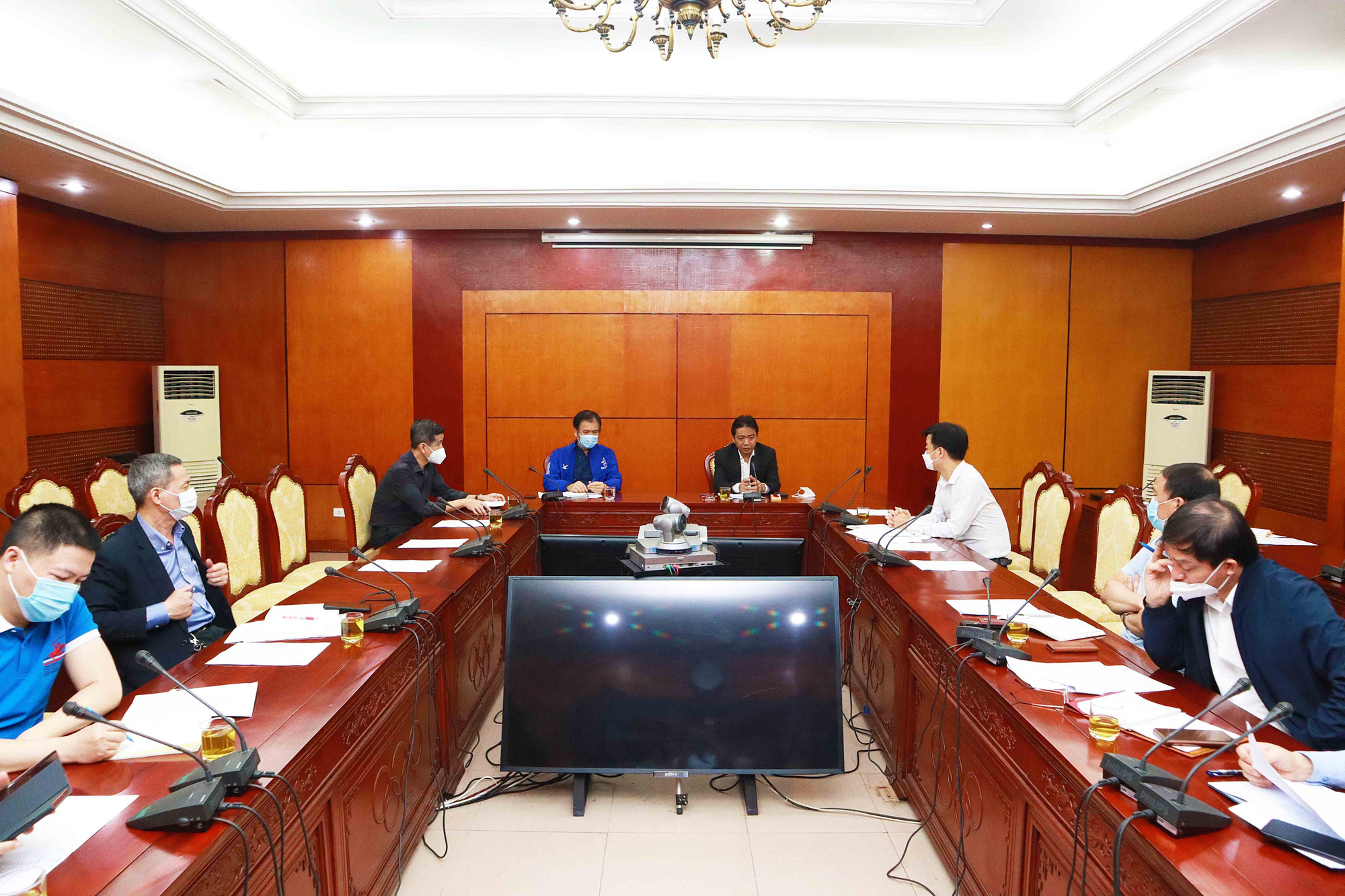 Thứ trưởng Hoàng Đạo Cương: Giám sát chặt chẽ công tác lắp đặt thiết bị chuyên môn phục vụ thi đấu tại SEA Games 31