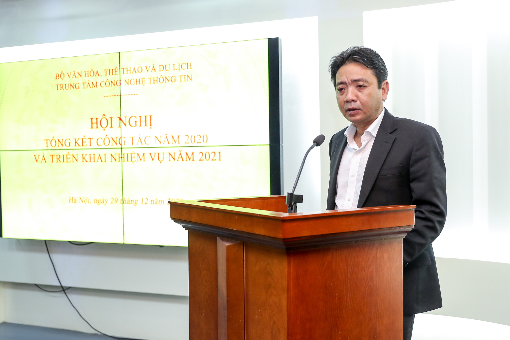 Thứ trưởng Hoàng Đạo Cương: Trung tâm CNTT cần coi trọng hai nhiệm vụ CNTT và truyền thông