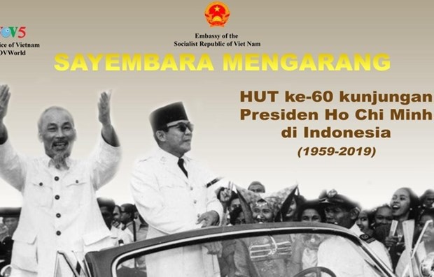 Nhiều hoạt động kỷ niệm 60 năm chuyến thăm Indonesia của Bác Hồ