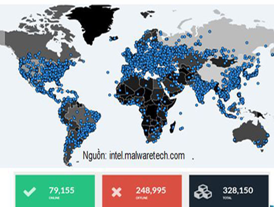 Việt Nam không có ảnh hưởng nghiêm trọng trong đợt tấn công diện rộng của WannaCry 
