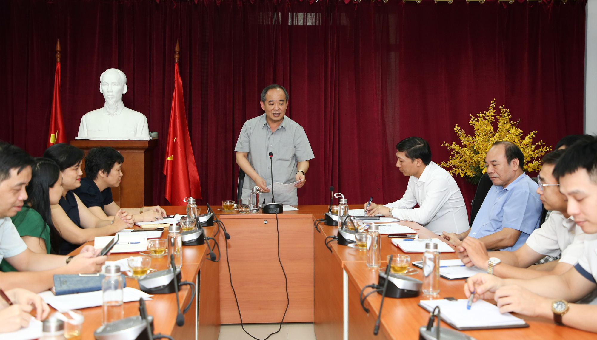 Trung tâm Công nghệ thông tin đã bám sát chỉ đạo của Chính phủ và Bộ VHTTDL để hoàn thành tốt nhiệm vụ 6 tháng đầu năm