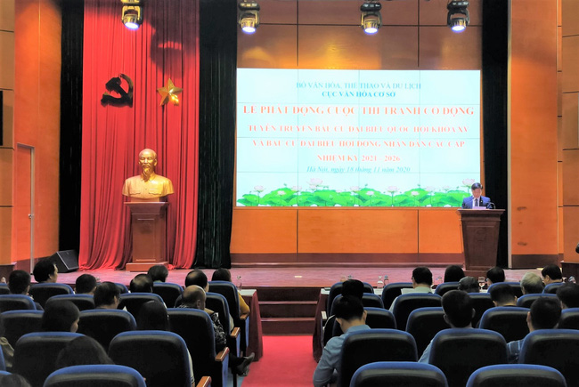 Phát động cuộc thi sáng tác tranh cổ động tuyên truyền bầu cử đại biểu Quốc hội khóa XV